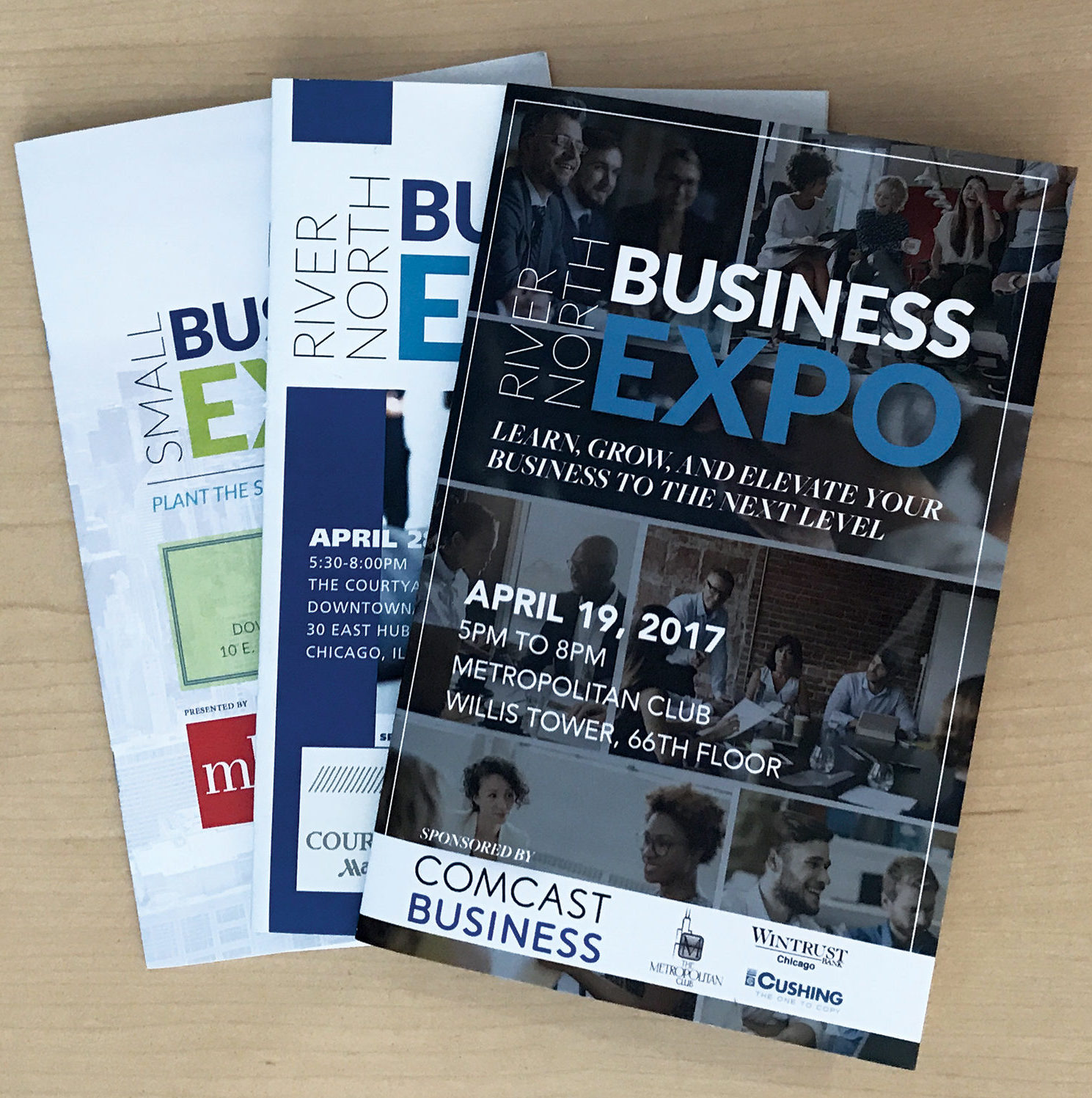 River North Business Association Business Expo Booklet - Print Marketing Andrea Fowler Design