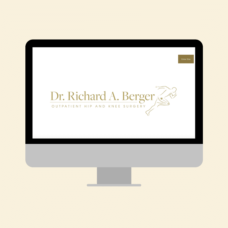 Dr. Richard Berger Website | Andrea Fowler Design
